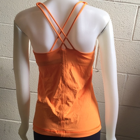 lululemon athletica Tops - Lululemon orange tank, sz 6, 58879 lululemon athletica Tops - Lululemon orange tank, sz 6, 58879